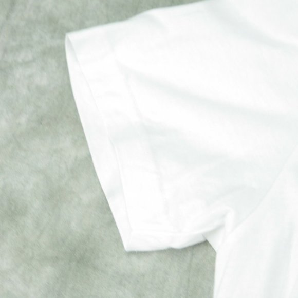 NWT NOS Converse White CHRISTMAS T- SHIRT "Santa's Little Baller" sz L P411M041 - Picture 5 of 5